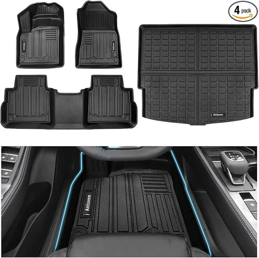 Compatible for 2025 2024 2023 2022 2021 Nissan Rogue Floor Mat Trunk Cargo by Antsvnn