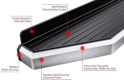 APS Polished Running Boards Style Compatible - Image 5