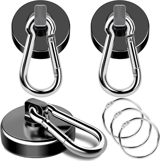 MIKEDE Strong Magnetic Hooks, 70LBS Magnetic Hooks Heavy Duty by MIKEDE
