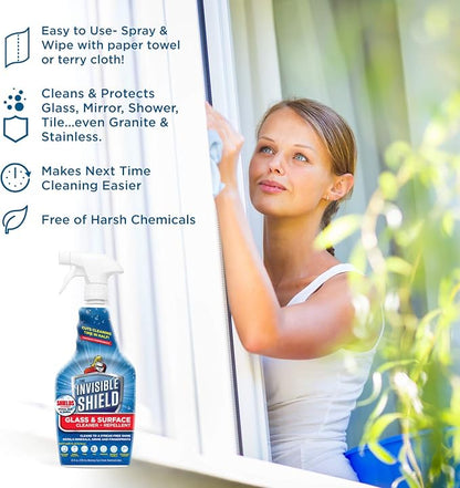 Invisible Shield Glass & Surface Cleaner 32 fl. oz. Cleans and Protects on - Image 9