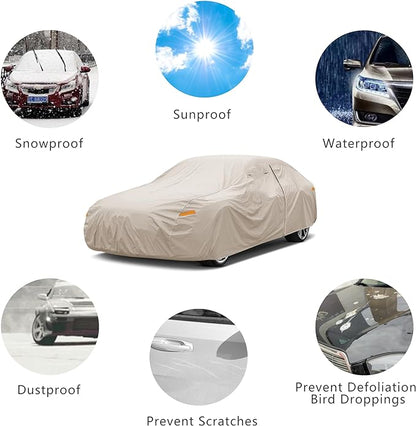 Heavy Duty Outdoor Car Cover Custom Fit - Image 4