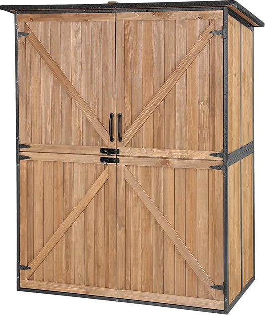 Aivituvin Outdoor Storage Shed Upgraded by Aivituvin