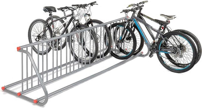 Global Industrial 111" L Double-Sided Grid Bike Rack, 18-Bike Capacity by GlobalIndustrial