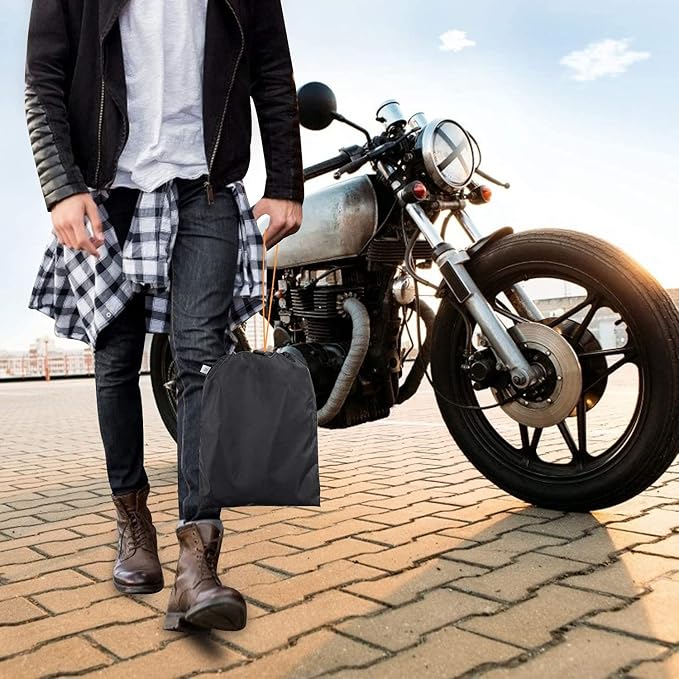 300D Motorbike Cover Waterproof Outdoor, Seceles Durable All Season Protection - Image 8