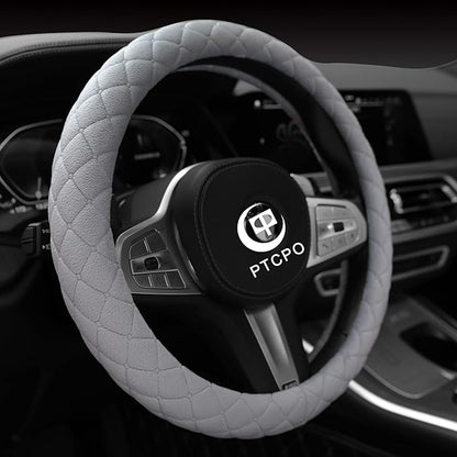 Soft Car Steering Wheel Cover for Sedan, Warm Luxury Velvet, Anti Slip - Image 2