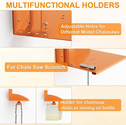 Chainsaw Holder, Chainsaw Wall Mount - Image 2
