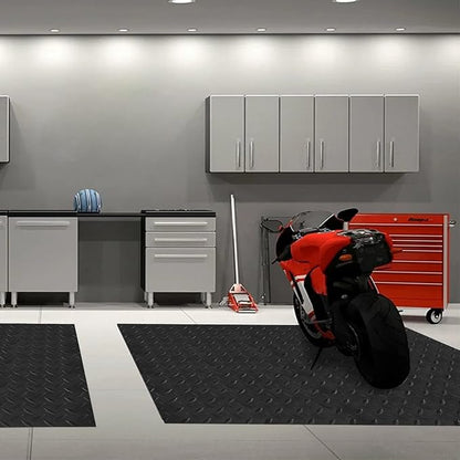 Boshen 7.5Ft x 17Ft Rubber Flooring Mats 2.9mm Thickened Diamond Plate Flooring - Image 7