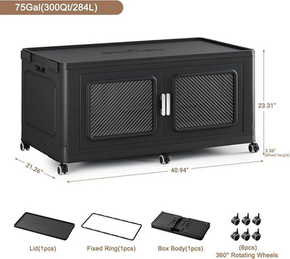 300 Qt Stackable Storage Bin - Image 2