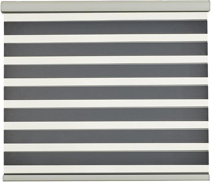 Persilux Cordless Zebra Blinds for Indoor Windows, Free-Stop Cordless, Light by PersiluxHome
