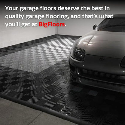 Big Floors RaceDeck Free-Flow Interlocking Garage Flooring Tiles, Self-Draining - Image 5
