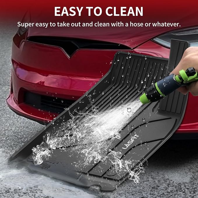 LASFIT Frunk Trunk Mats Fit for Tesla Model X & Model X Plaid 6 Seater / 7 - Image 6