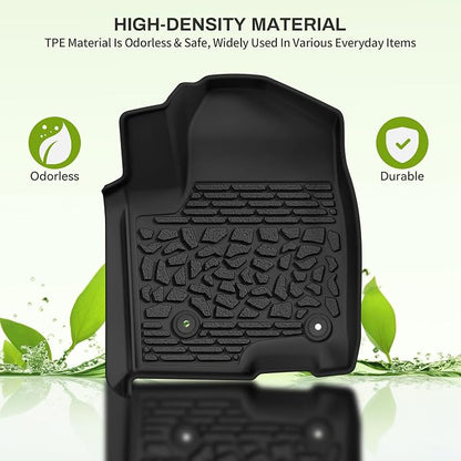 AUTOSAVER88 Floor Mats Fit for Chevy Silverado/for GMC Sierra 1500 2019-2025 - Image 2