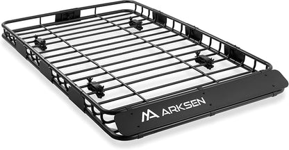 ARKSEN 64 x 39 x 4 Inch Upgrade Universal Roof Rack by ARKSEN
