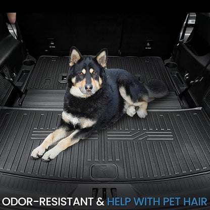 Cargo Mat with Backrest Mats for 2020-2024 2025 Ford Explorer Car Mat - Image 6