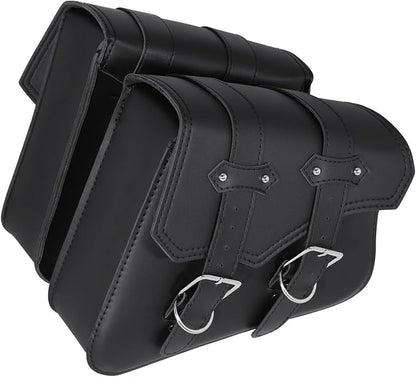 TCMT Motorcycle Saddle Bags Side Tool Bag Luggage Fit - Image 2