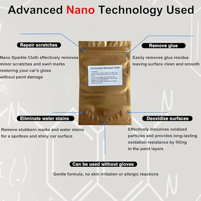 NanoSparkle Cloth for Car Scratches, 2025 Upgrade Nano Sparkle Cloth Car - Image 3