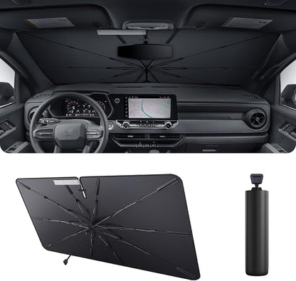 2025 Upgrade Car Windshield Sun Shade Windshield Sunshade Umbrella Protect Car - Image 2