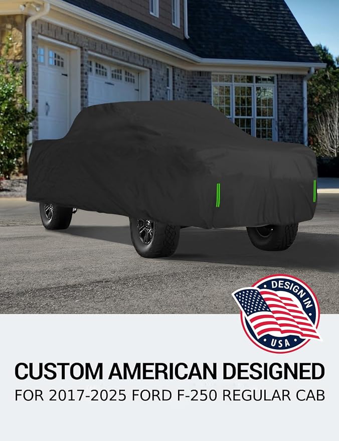 Proadsy 2025 Upgrade Car Cover for 2017-2025 Ford Super Duty F-250 Regular Cab - Image 2
