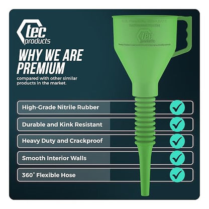 FlexAll Long Flexible Funnel for Automotive Use - Image 3