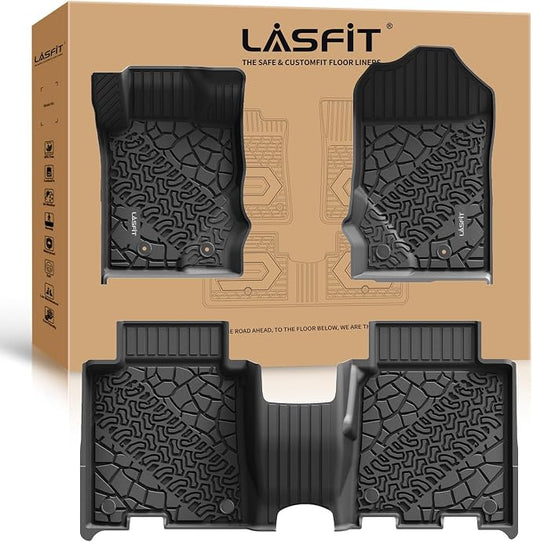 LASFIT Floor Mats for Ford Bronco 4-Door 2025 2024 2023 2022 2021 TPE All by LASFIT