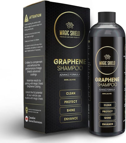 Graphene Shampoo – pH Neutral Car Wash | Advanced Hydrophobic & SiO2 Protection by MagicShieldUSA