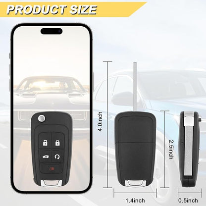 Key Fob Replacement for 2014-2019 Buick Encore/ 10-12 Allure/ 10-16 Lacrosse/ - Image 4