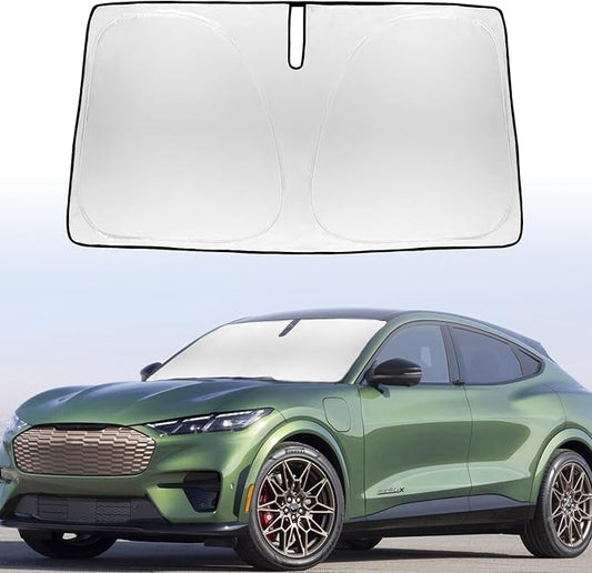 for 2026 Mustang Mach-E Windshield Sunshade Sun Shade-for 2021-2025 Ford by SLOGENTO