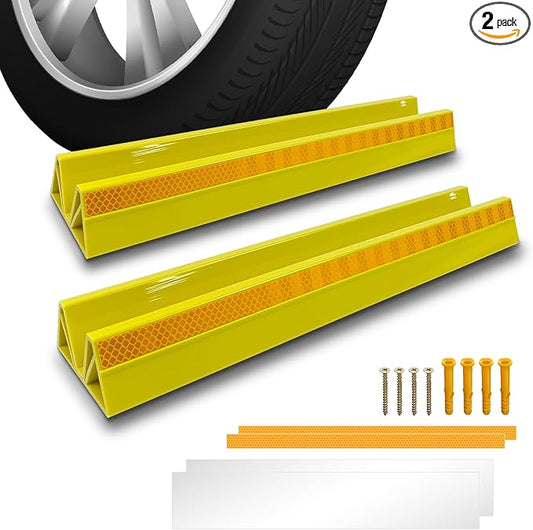 2 Pcs 18'' Parking Car Wheel Stopper by HOXWELL