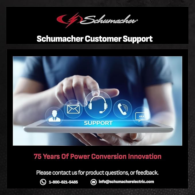 Schumacher Electric Fully Automatic 2A 6V / 12V Battery Charger & Maintainer - Image 7