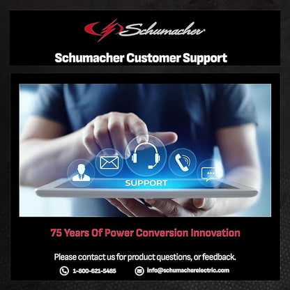 Schumacher Electric 6V / 12V Fully Automatic Battery Charger & Maintainer - Image 4