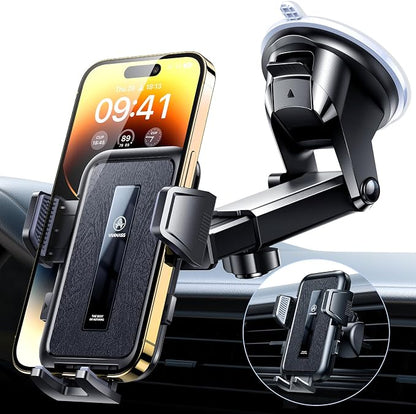 VANMASS 2025 Upgraded Car Phone Holder, Patent Safety Cell Phone Mount by VANMASS