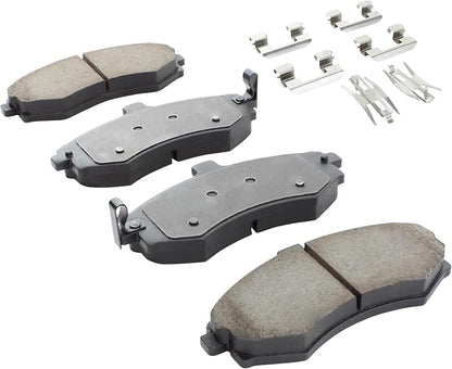 Premium Ceramic Front Brake Pads Compatible - Image 2