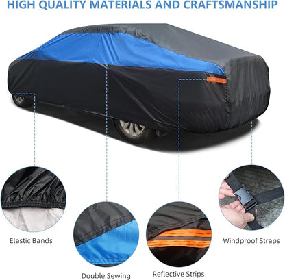 Car Cover Waterproof All Weather, Outdoor Car Cover - Image 4