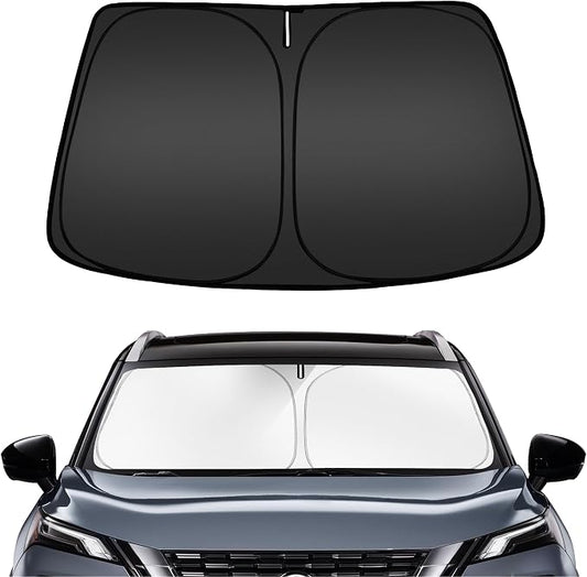 ARISMOTOR Windshield Sun Shade for Ni-ssan Rogue 2021-2025, Custom Fit Foldable by ARISMOTOR