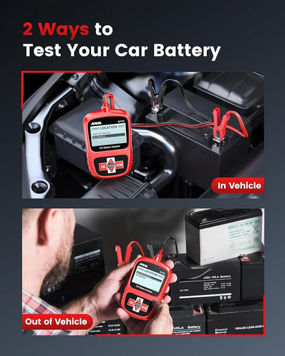 ANCEL BST200 Car Battery Tester 12V Automotive, 100-1100 CCA Battery Load - Image 7