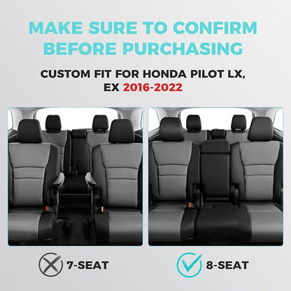 Custom Fit for Honda Pilot Seat Covers - Image 2