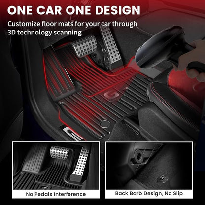 LASFIT Floor Mats & Trunk Mat for Mercedes Benz G Class 2026 2025 2024 2023 - Image 2