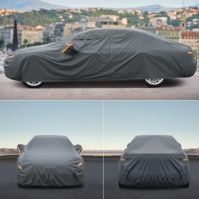 Premium Car Cover Custom Fit Jeep Liberty, 16 Layers Heavy Duty Car Cover - Image 7