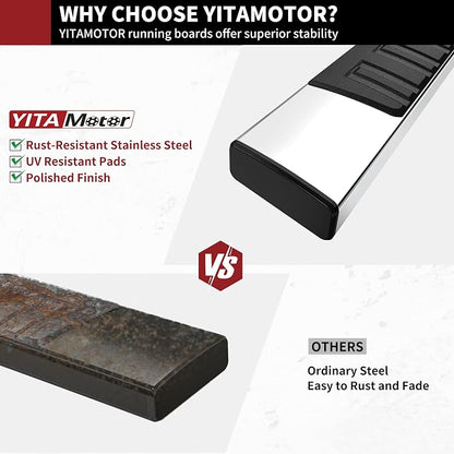 YITAMOTOR 6 inches Running Boards Compatible - Image 3