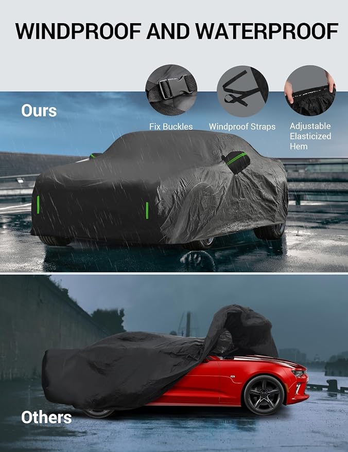 Proadsy 2026 Car Cover for Dodge Charger 2006-2025 2026 Waterproof All Weather - Image 5