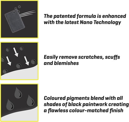 T-Cut Black Scratch Remover, Color Fast Car Wax Polish Color Enhancer, 5.3 Oz - Image 7