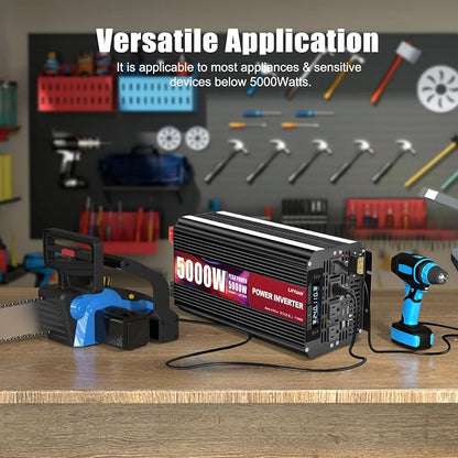 LVYUAN 5000 Watt Power Inverter 24V to 110V 120V - Image 7