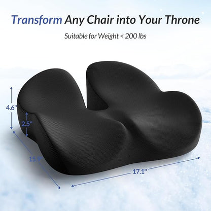 ZIKEE Gel Seat Cushion for Office Chair and Car Seat - Image 8