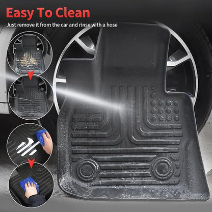 Wayhigh-All Weather Floor Mats and Cargo Mat Set Fit - Image 4