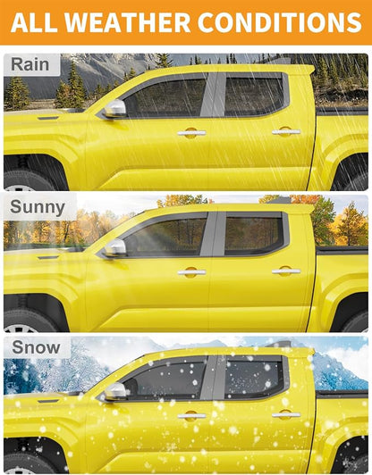 in-Channel Window Rain Guards Fit - Image 6