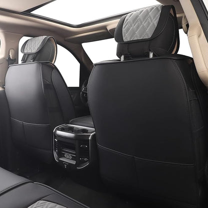JOJOBAY Car Seat Covers for Dodge Ram 2 Pcs Front, Fit Ram 2009-2025 - Image 2