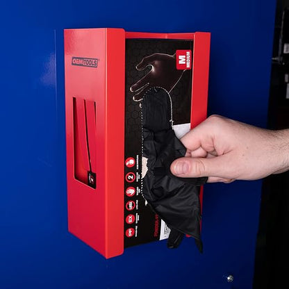 OEMTOOLS 23123 Red Magnetic Glove Dispenser, Disposable Gloves Box Holder - Image 7