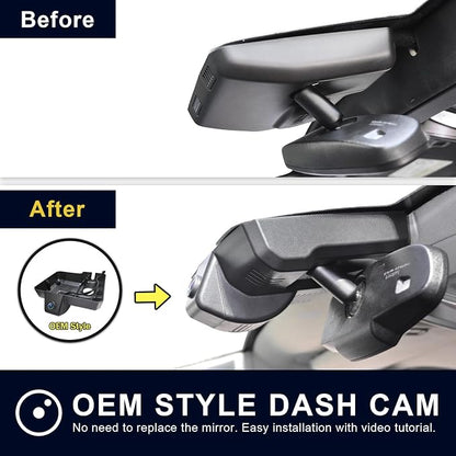 4K Dash Cam Custom fit for GMC Yukon, Yukon XL 2015 2016 2017 2018 2019 2020 - Image 7