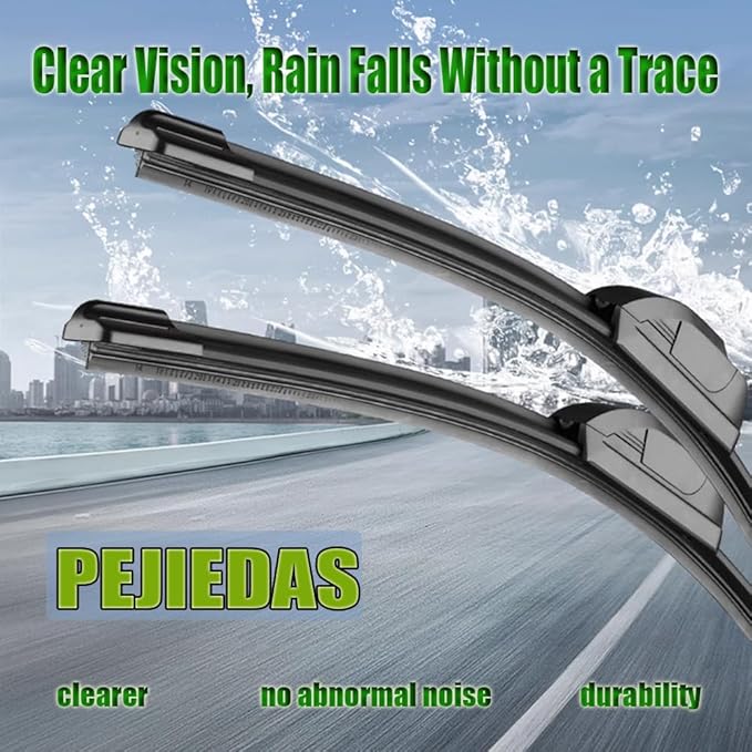 3 Wipers, Front Wiper + Rear Wiper Blades - Image 3