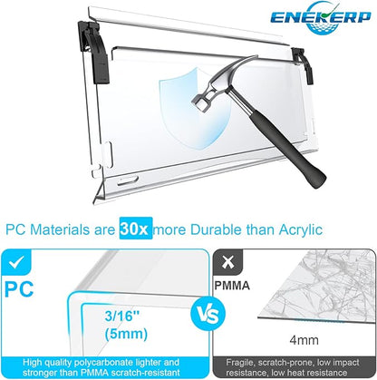Upgraded Club Car Precedent Windshield, Golf Cart Windshield - Image 4